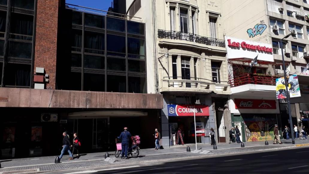Que Mejor Vista Del Obelisco Piso A La Calle Corrientes Buenos Aires Zewnętrze zdjęcie