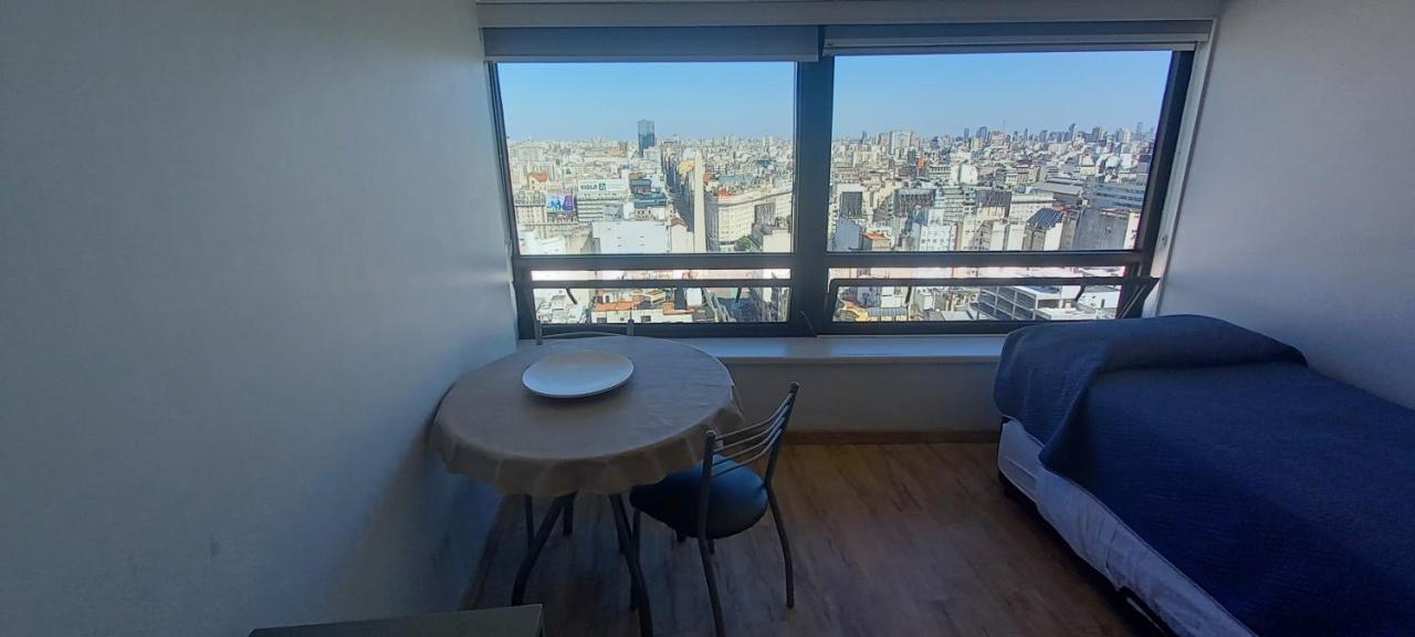 Que Mejor Vista Del Obelisco Piso A La Calle Corrientes Buenos Aires Zewnętrze zdjęcie